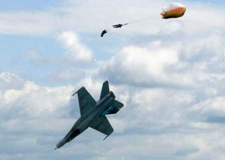 Dos pilotos se eyectan